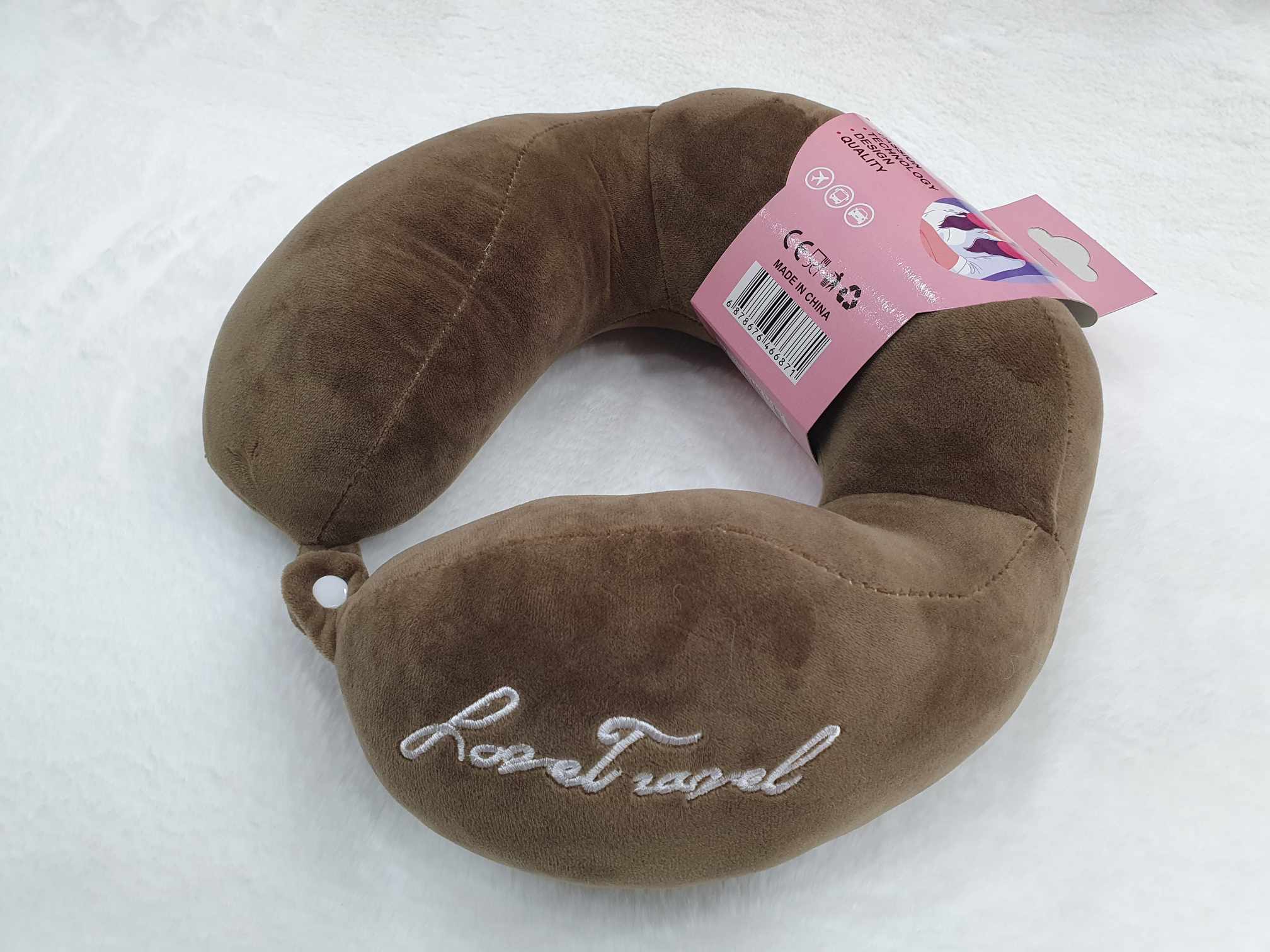 وسادة رقبة للسفر مريحة – دعم مثالي للرقبة والنوم أثناء السفر