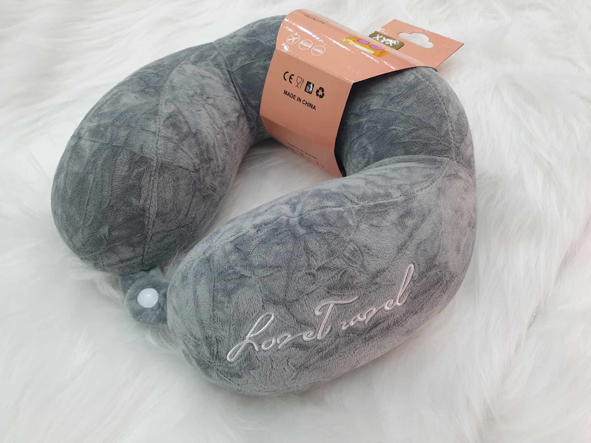 وسادة رقبة للسفر مريحة – دعم مثالي للرقبة والنوم أثناء السفر